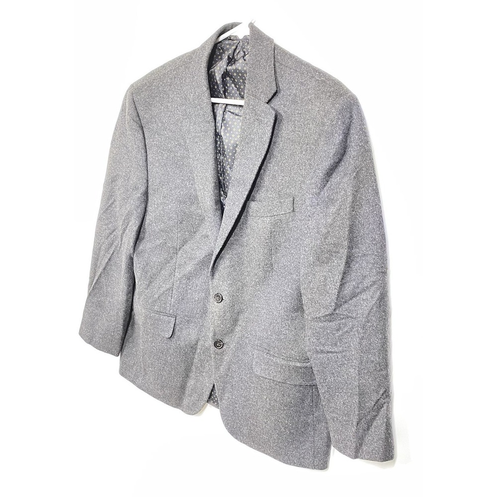 Ralph Lauren Black Label Mens Jordan Wool/silk Solid gray Sportcoat Blazer 40R - Picture 3 of 7